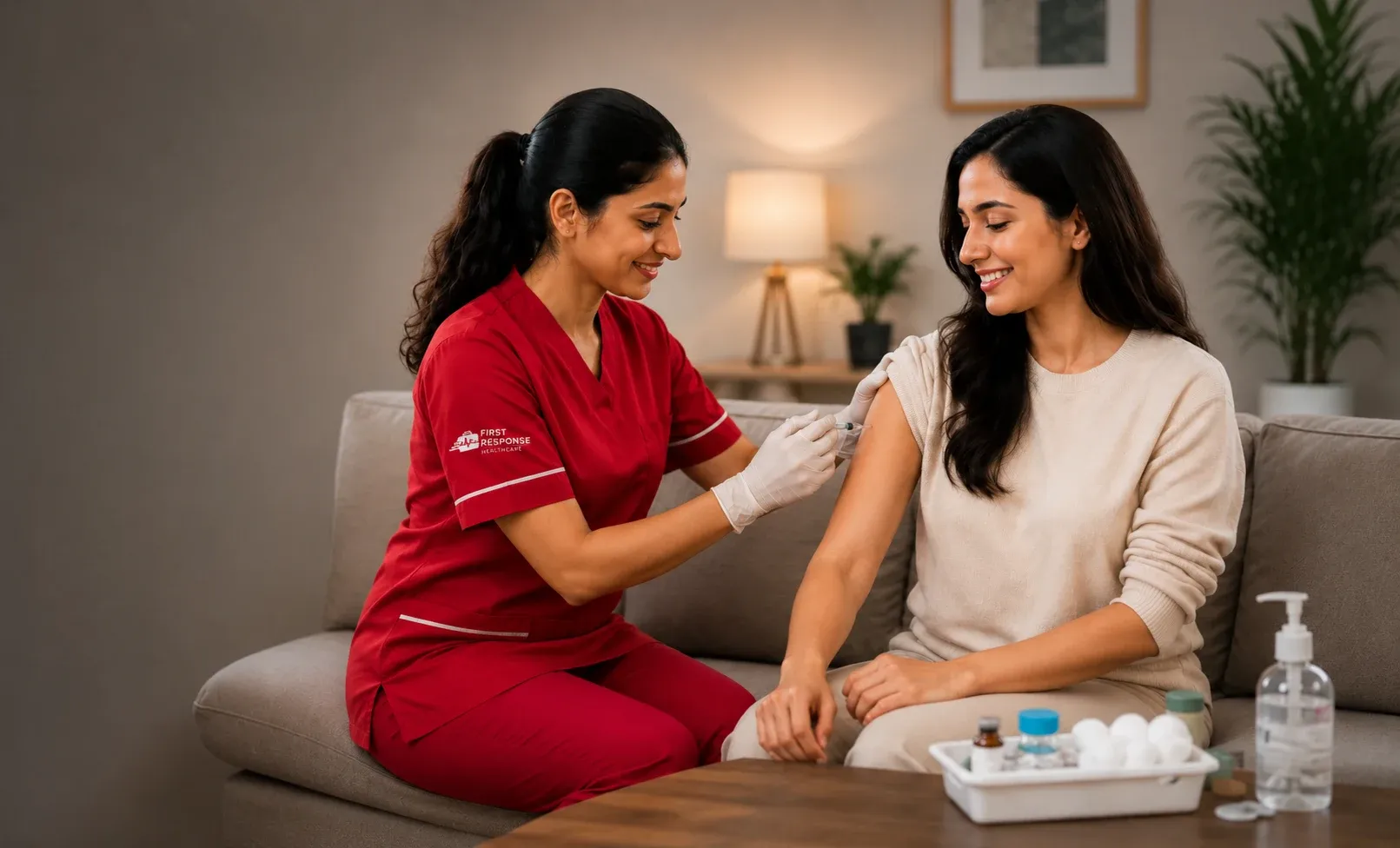 DHA-licensed home injection service Dubai
