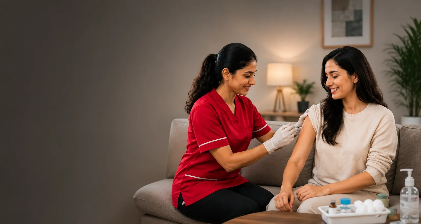 DHA-licensed home injection service Dubai
