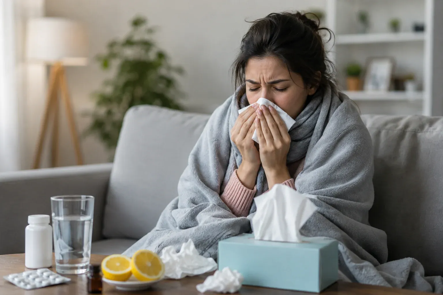 Common Cold symptoms at home