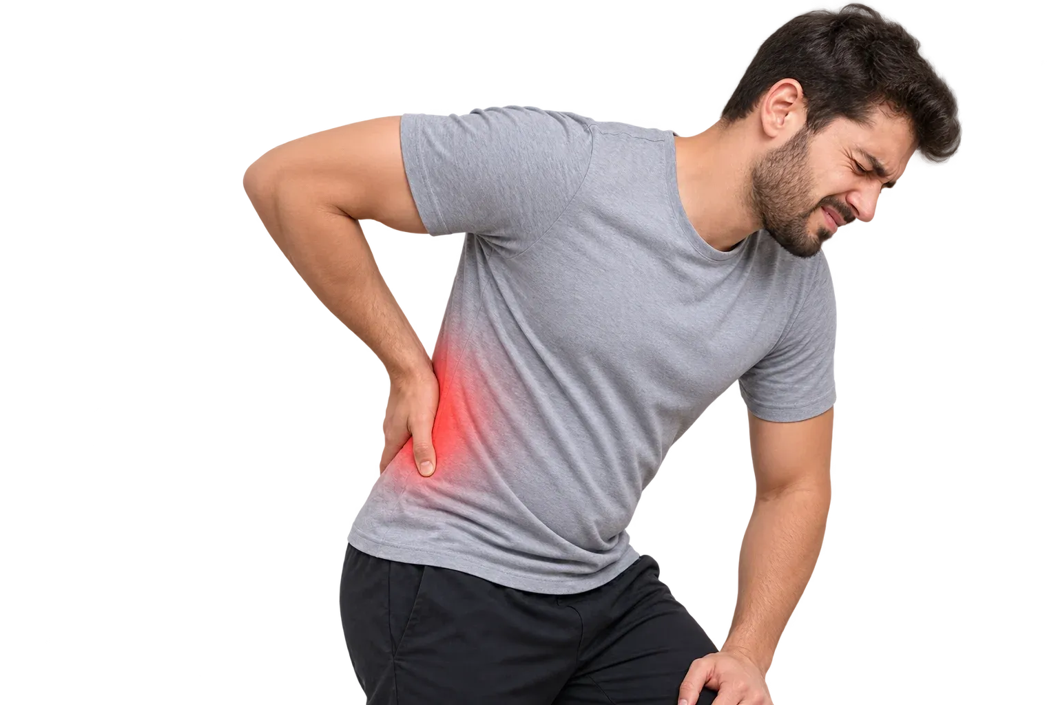 Women experiencing lower backpain