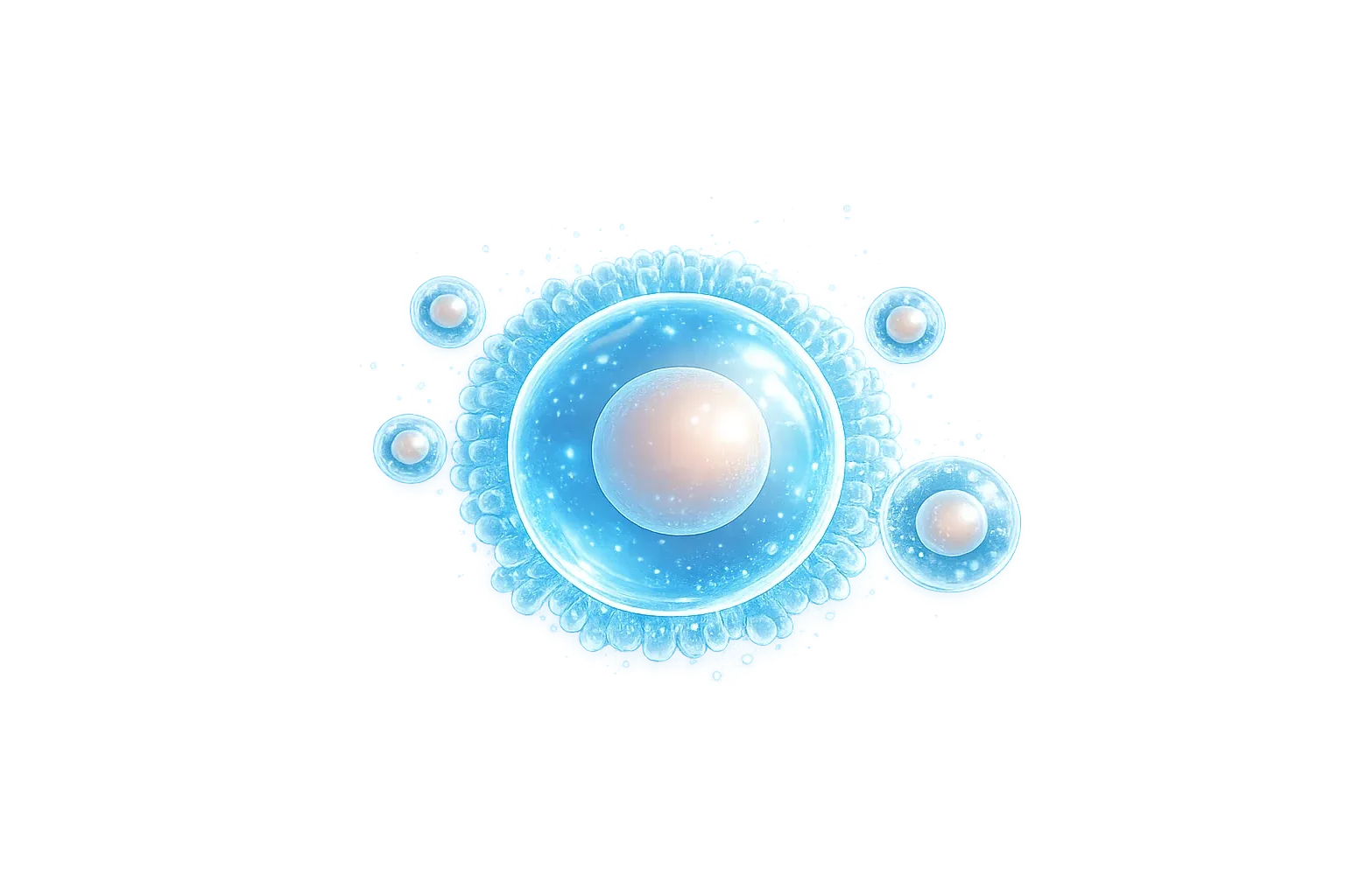 AMH ovarian reserve medical illustration