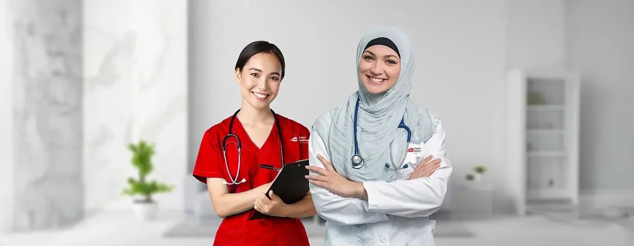 راحة مواعيد الطبيب المنزلي في قطر