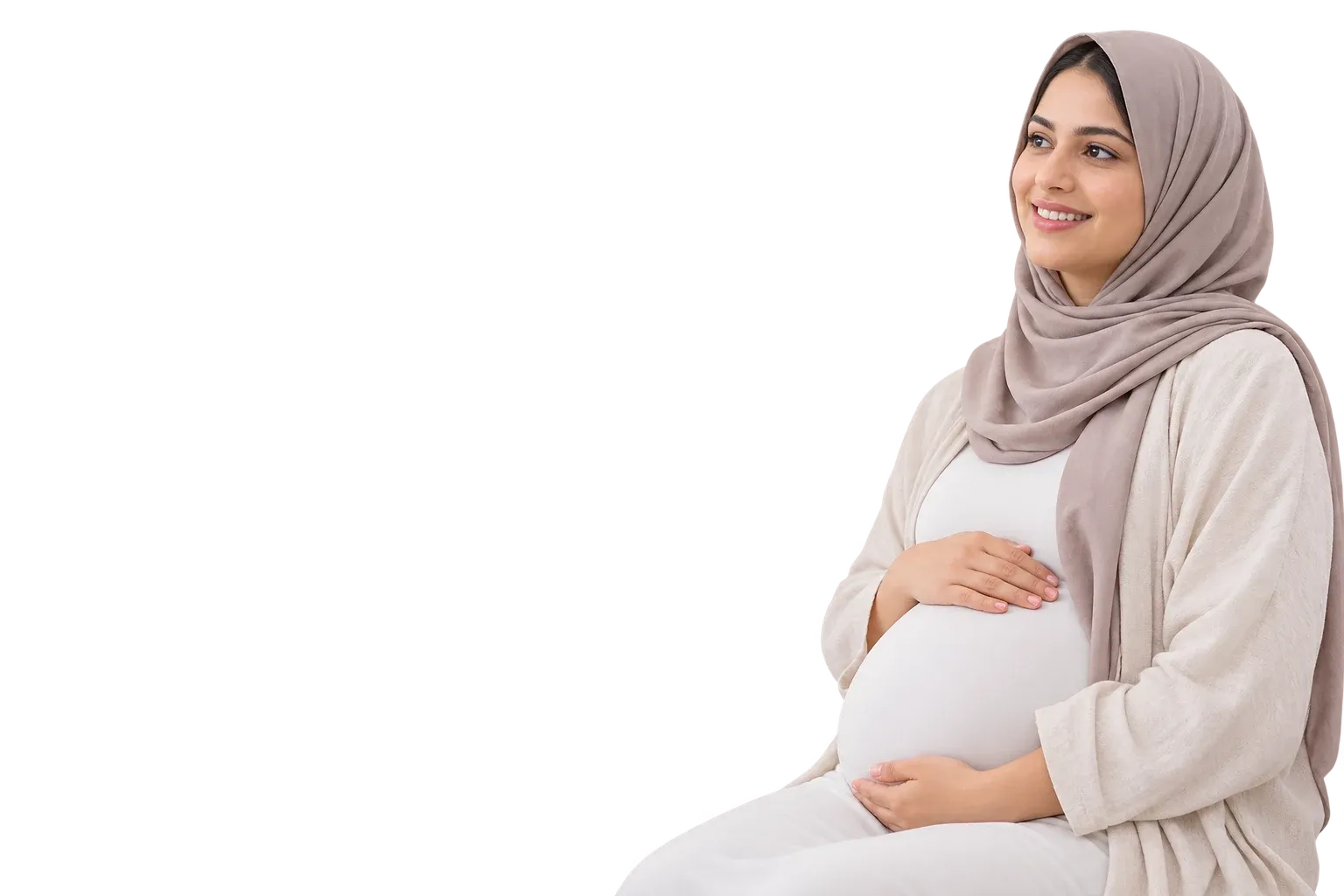 Pregnant woman considering NIPT screening in Dubai